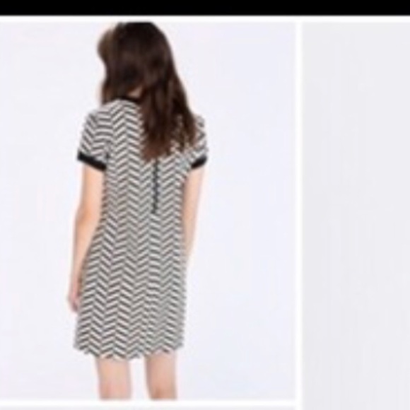 🦓Zara🦓 Geometric Argyle Print Dress - Picture 8 of 8